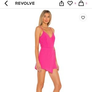 Superdown Karen Wrap Romper